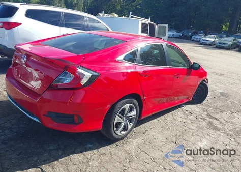 2020 Honda Civic Lx z USA, uszkodzony, nr VIN 2HGFC2F62LH553713